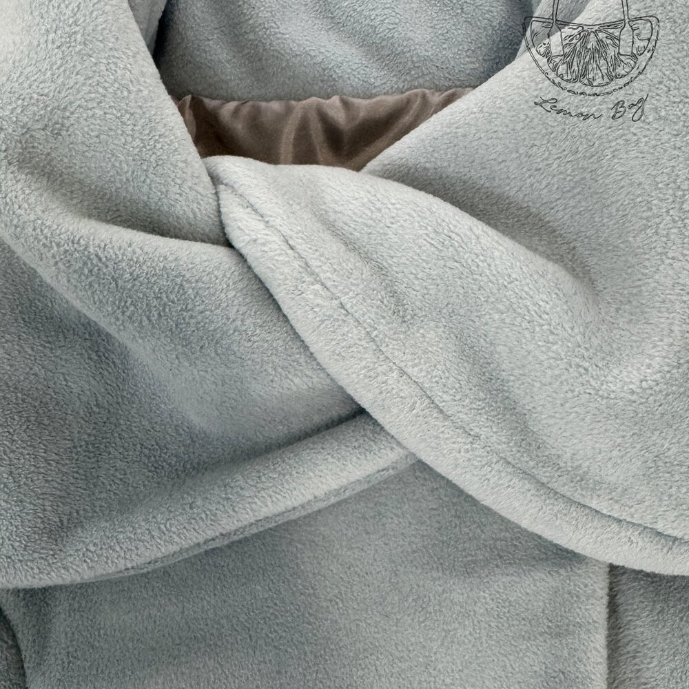 One of a Kind Exclusive/ Winter Fall Hooded Fitted Coat / Color Baby Blue/Size S - Picture 12 of 12